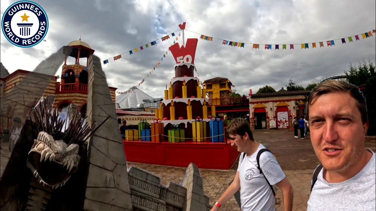 Guiness record most rollercoasters in a week record | Day 7!