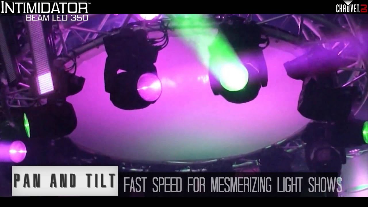 Chauvet Intimidator Beam LED 350 Moving Head @ Getinthemix.com