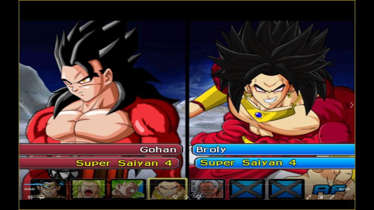 3X3 SSJ4 DBZ BT3 MOD AF