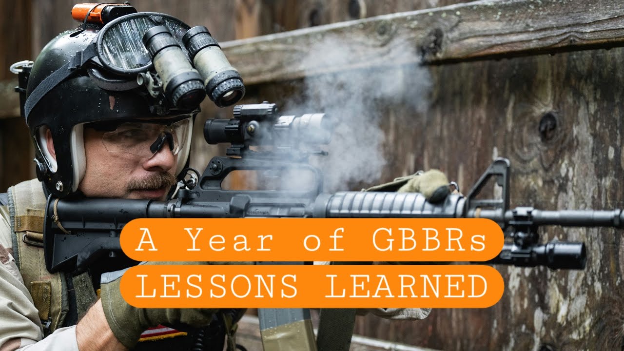 Lessons learned, a year running GBBRs (Gas Blowback Rifles) airsoft
