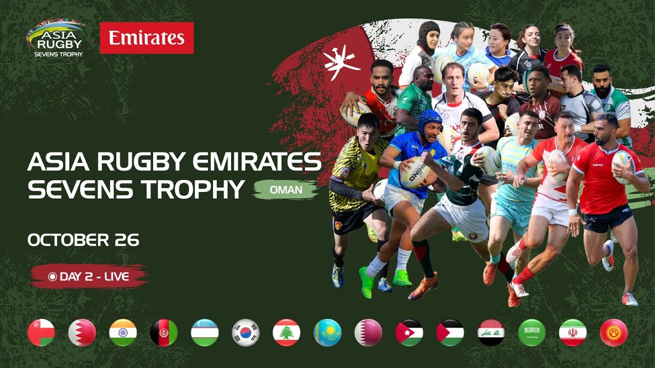 Asia Rugby Emirates Sevens Trophy 2025 - Oman - Day 2 - Finals