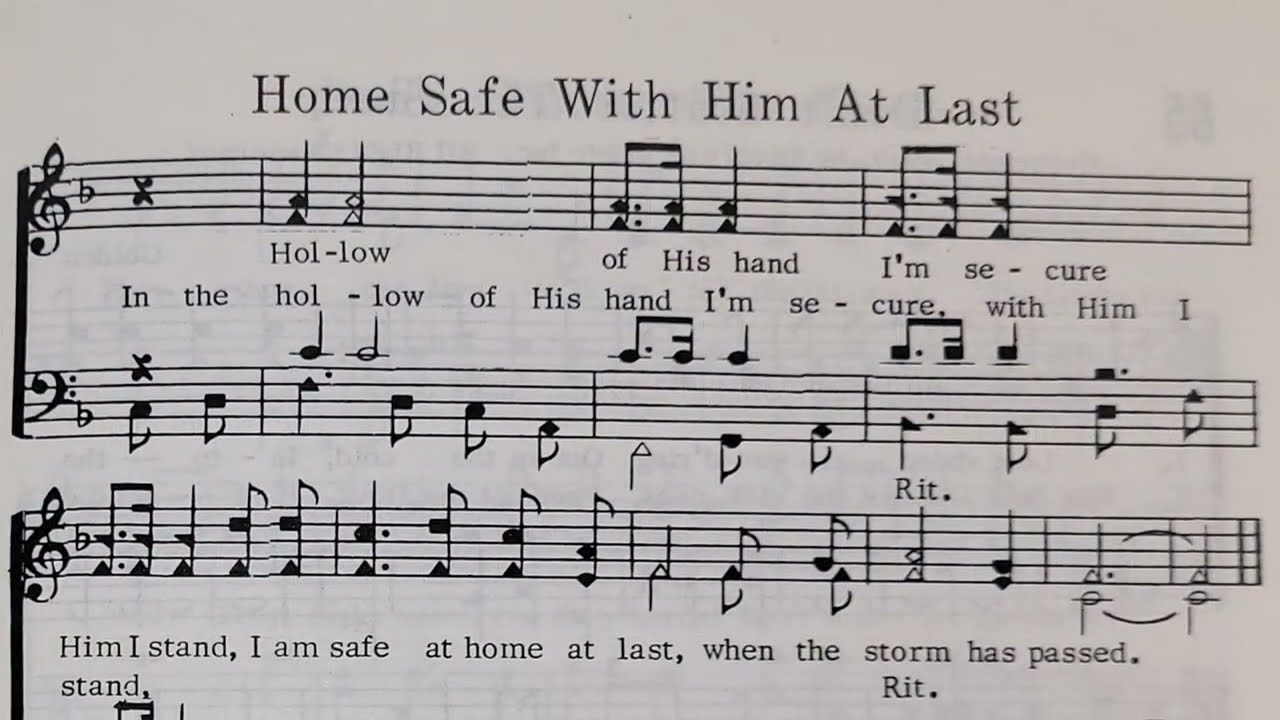 Home Safe With Him At Last - Acapella