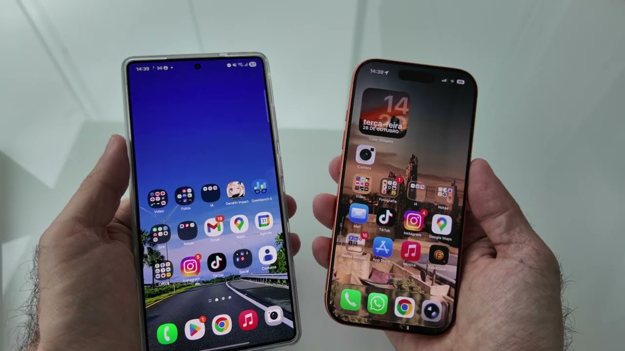 iPhone 17 Pro x Galaxy S25 Ultra: Teste r&aacute;pido de desempenho - Qual &eacute; o melhor?