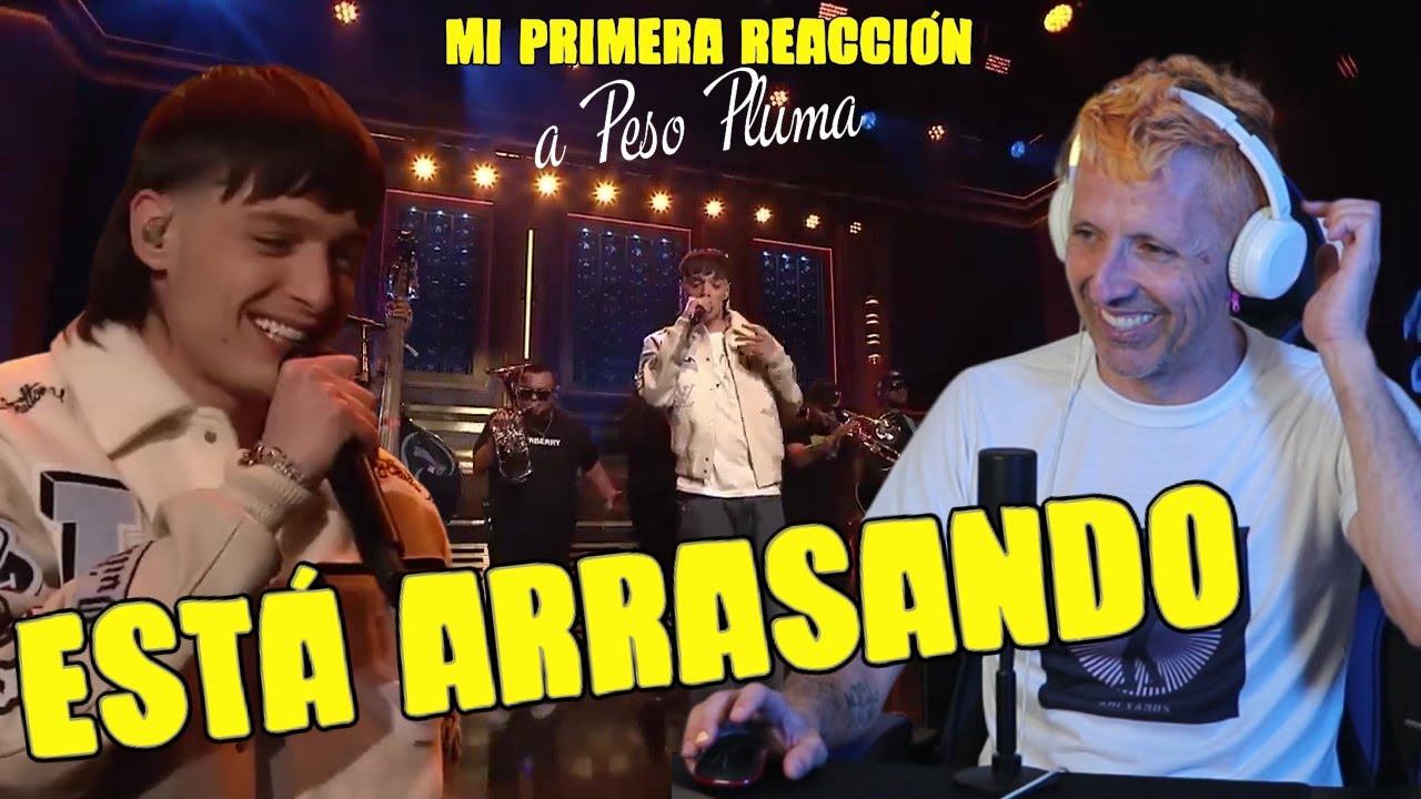 PESO PLUMA | ELLA BAILA SOLA en vivo (Jimmy Fallon) MÉXICO CONQUISTANDO EL MUNDO | ESPAÑOL REACCIÓN
