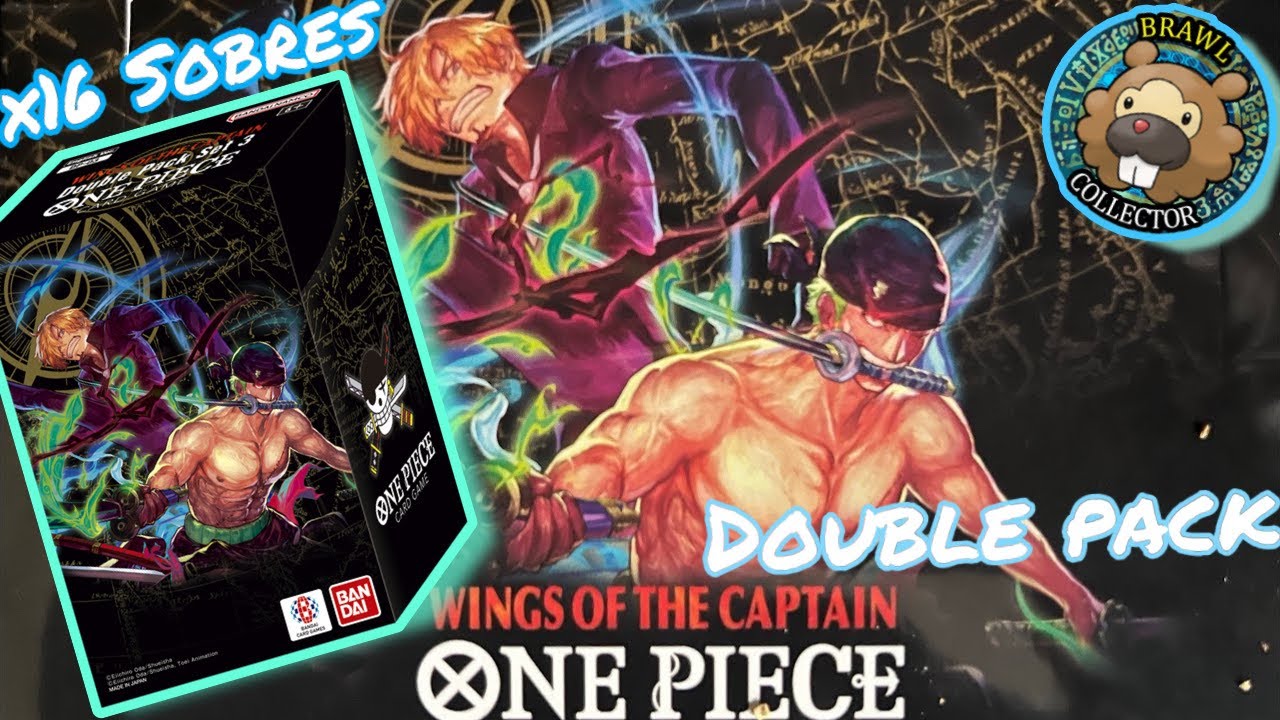 Apertura Double Pack Wings of the Captian One Piece OP-06 Consigo 2 Alternas y 1 Secreta
