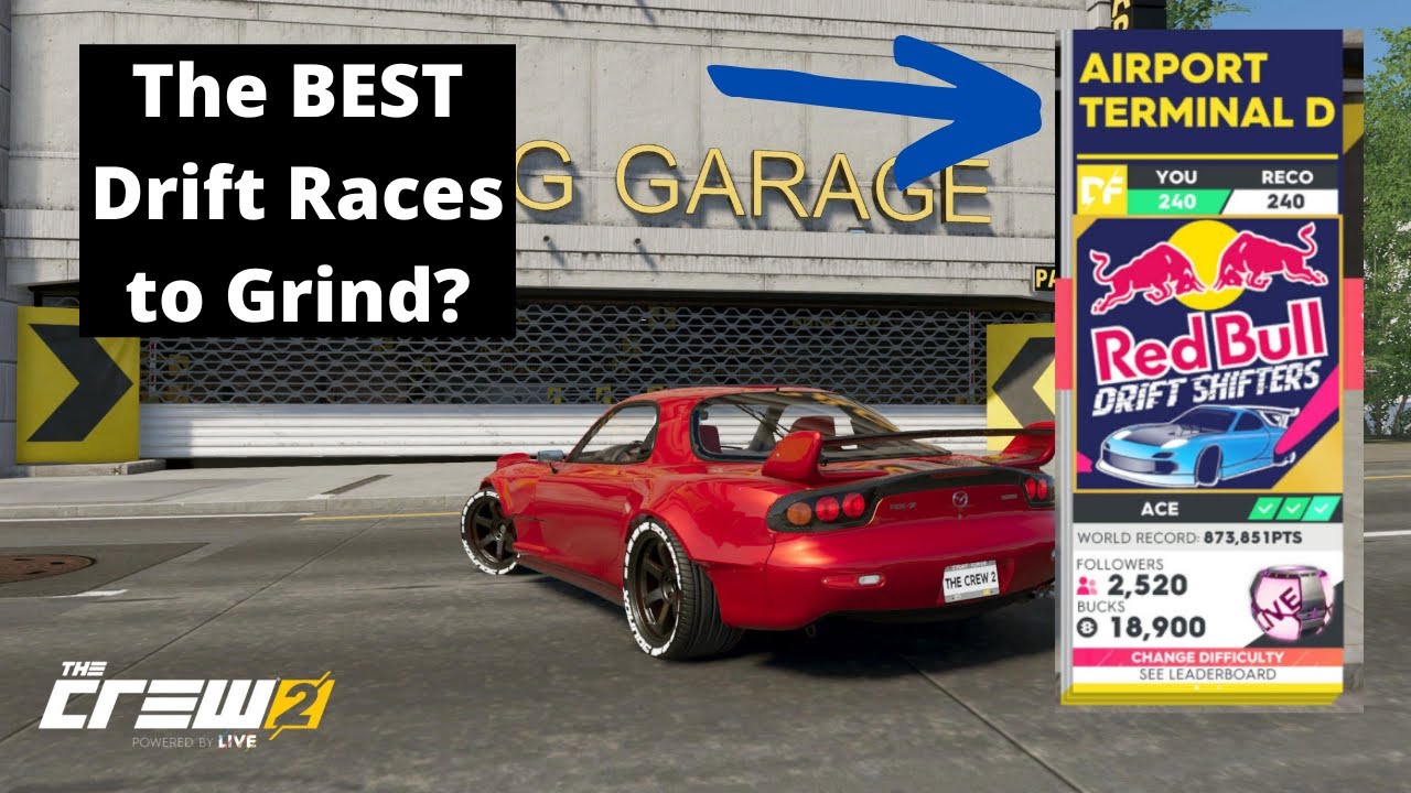 The Crew 2: ЛУЧШИЕ дрифт-гонки для заточки деталей? (Мои любимые дрифт-события)