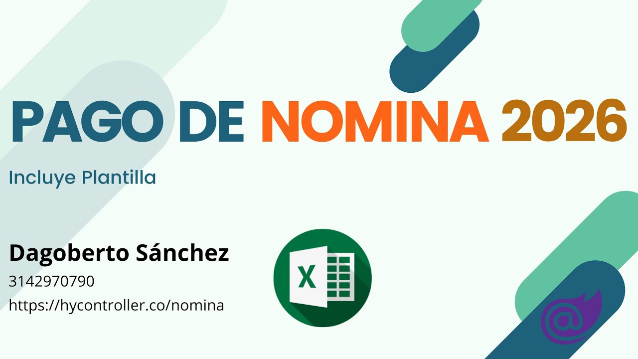 Pago de N&oacute;mina 2026