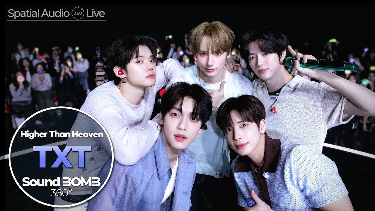 그냥 팬콘서트 됐어요ㅋㅋ 떼창 소름주의🫠｜투모로우바이투게더(TXT) - Higher Than Heaven｜공간음향🎧라이브｜SoundBOMB360˚[SUB]