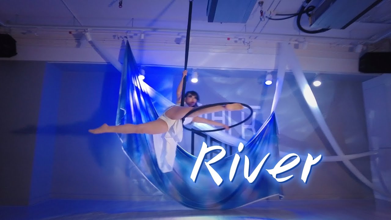 River - Bishop Briggs ☆ AERIAL HOOP DANCE / Hoop Flow