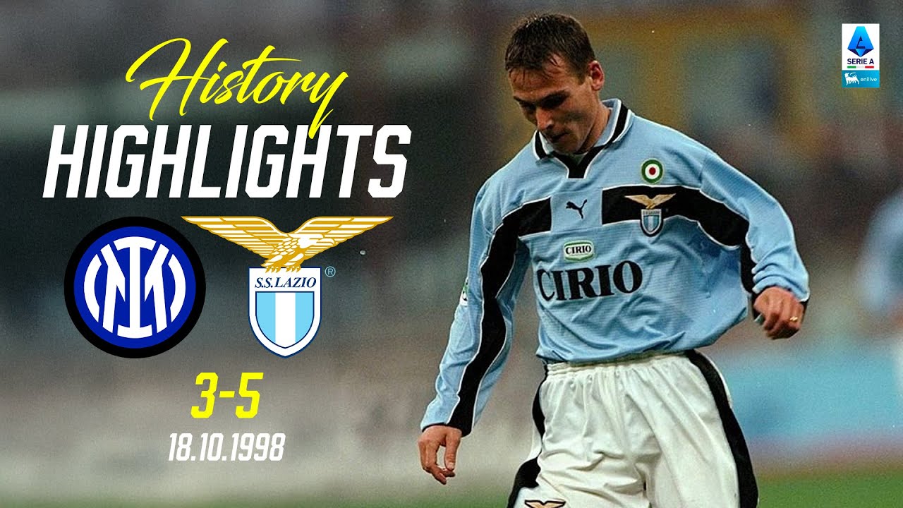 🔙 HISTORY HIGHLIGHTS I INTER-LAZIO 3-5