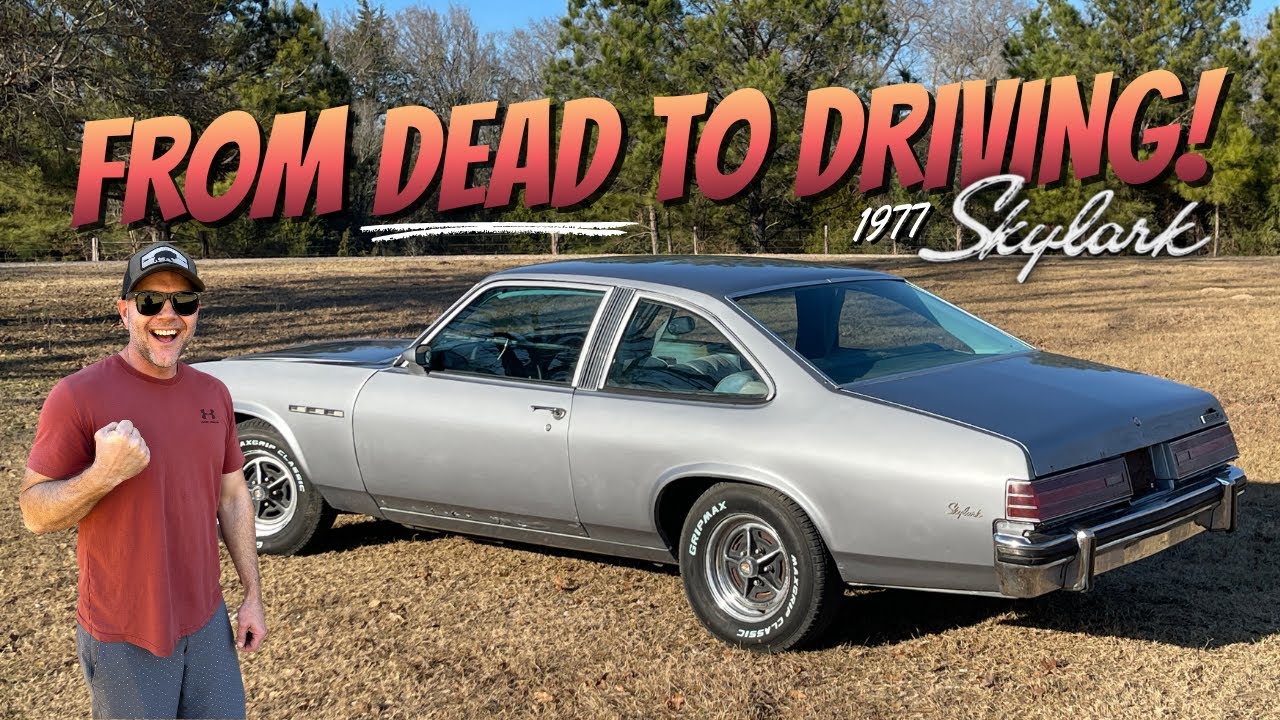 Will It Run? | Abandoned & Unfinished 1977 Buick Skylark | Nova Cousin | Will It Donut?!