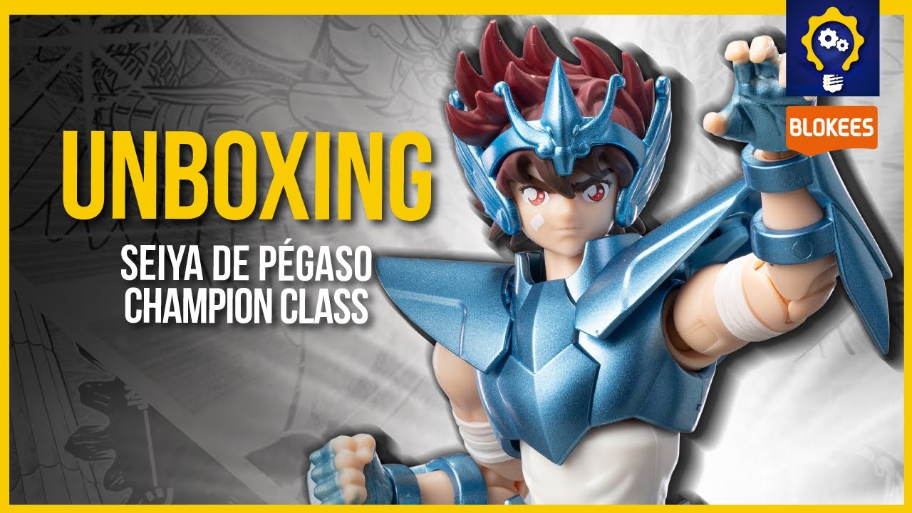 Seiya de Pégaso Champion Class - Blokees | Unboxing