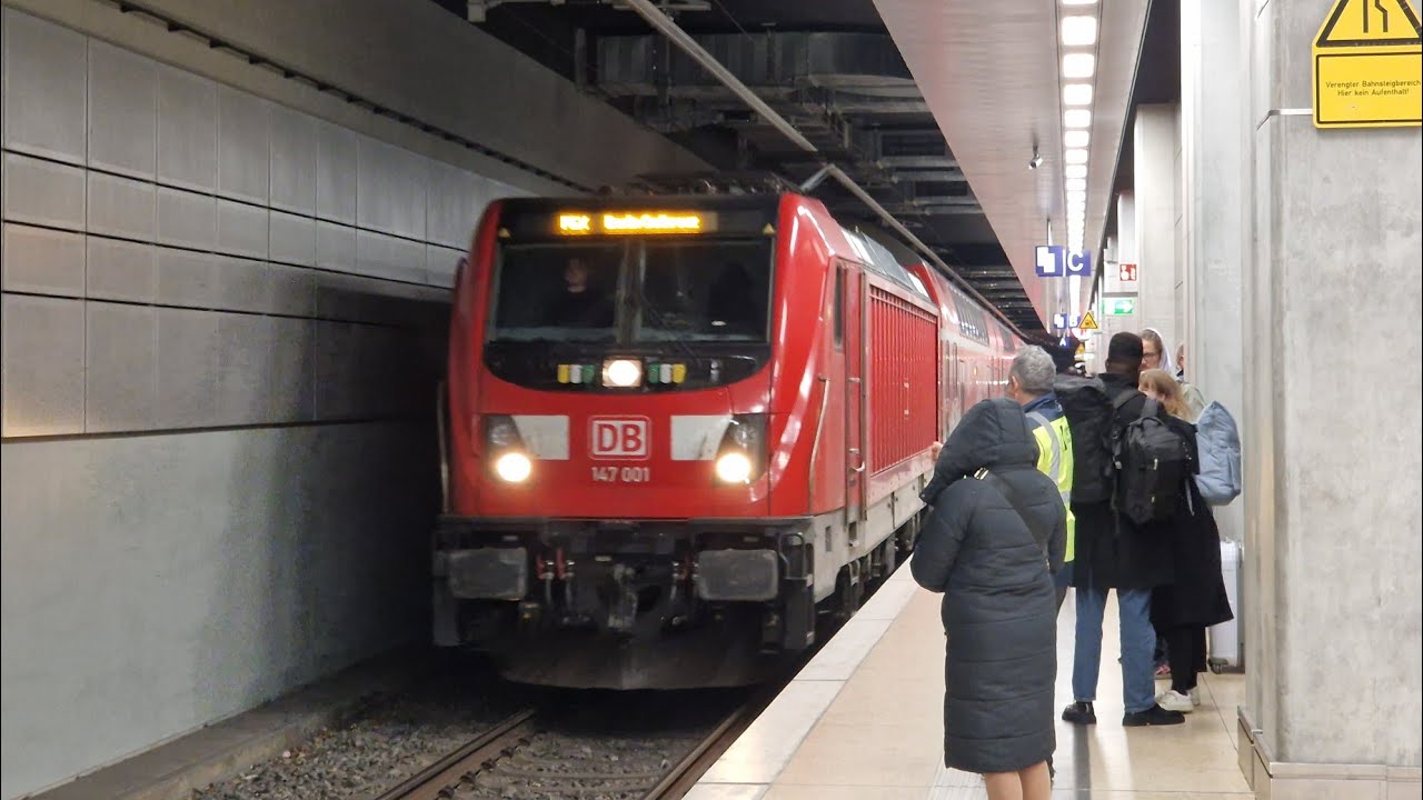 DB Regio Nordost | Mitfahrt im FEX von Flughafen BER bis Berlin Lichtenberg im Dosto03 Mod