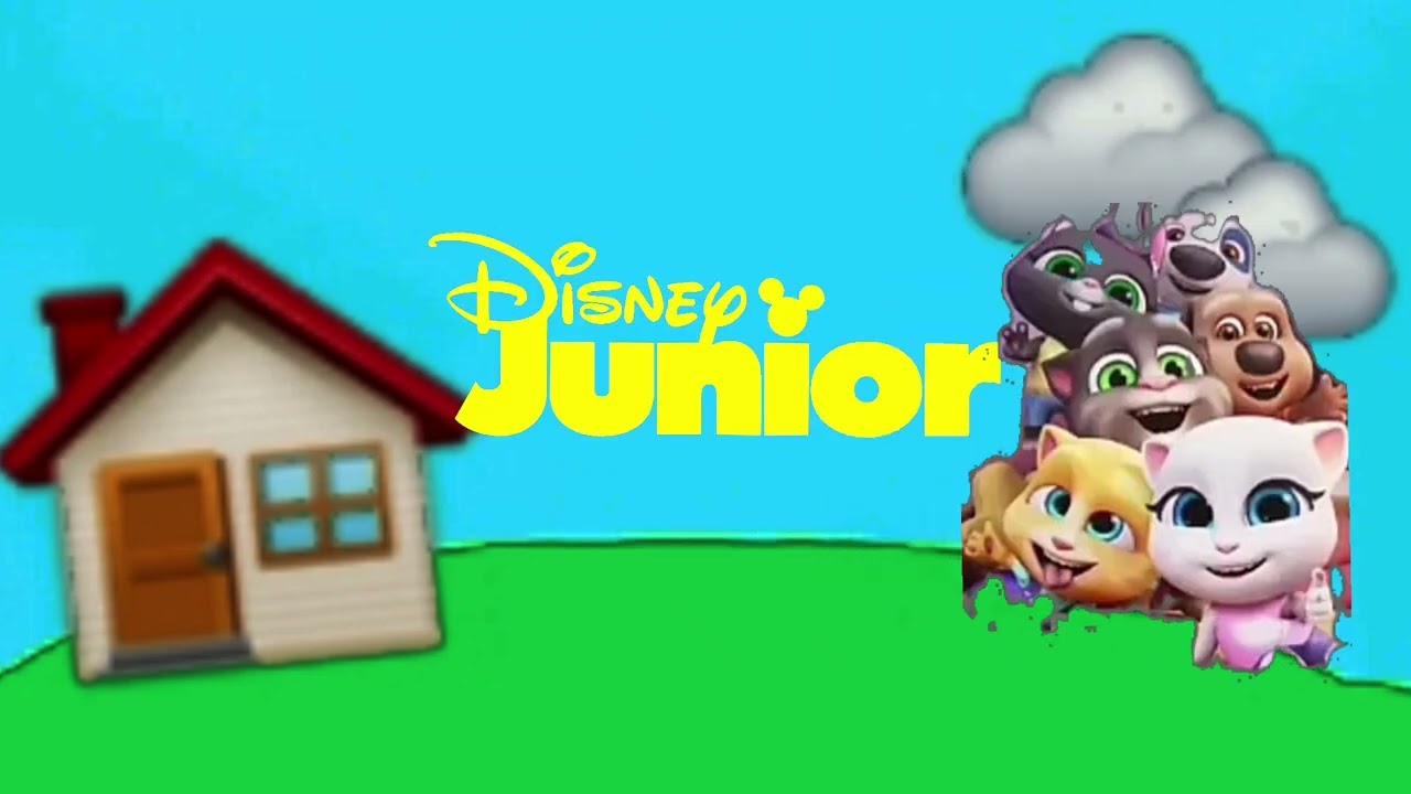 Disney Junior Europe Now My Talking Tom Friends: The Series Ident (2019)