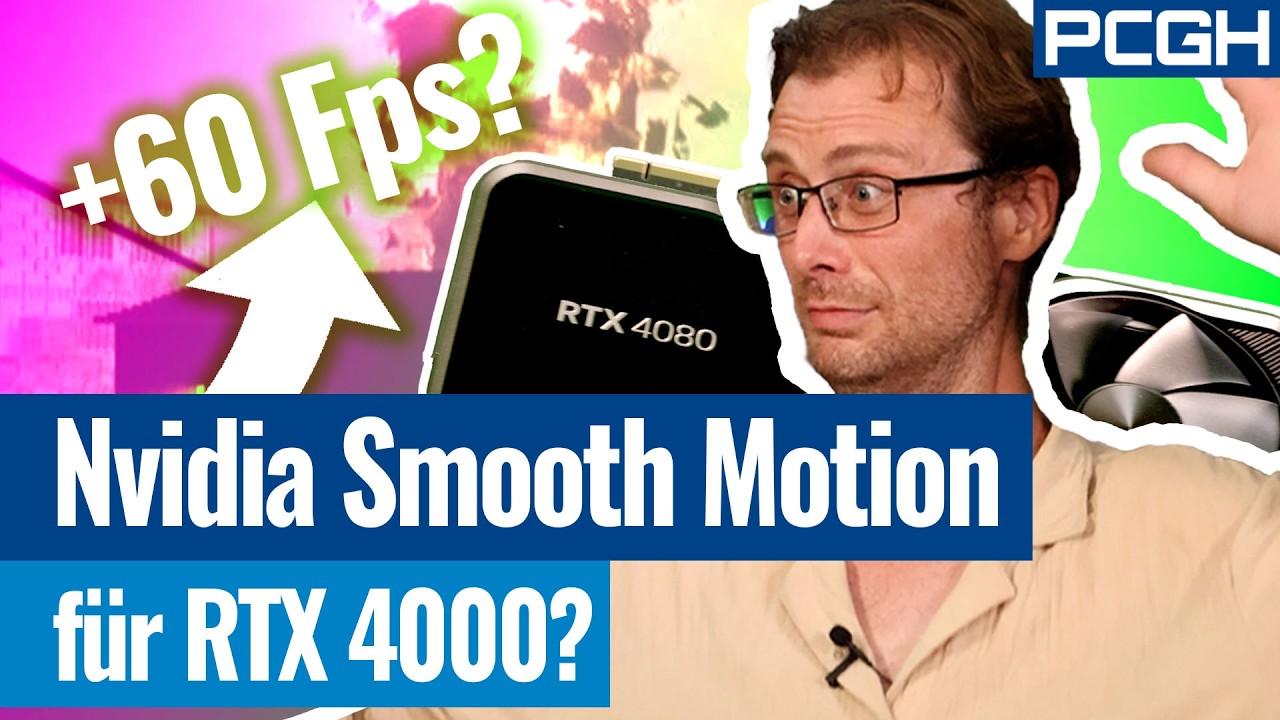 Mehr Fps für RTX 4000! Nvidia Smooth Motion im Ersteindruck | Mini-Blindtest