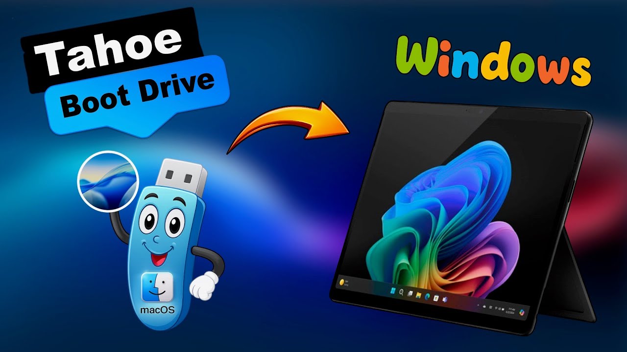 Create macOS Tahoe Bootable USB on Windows (Fully Offline 2025)
