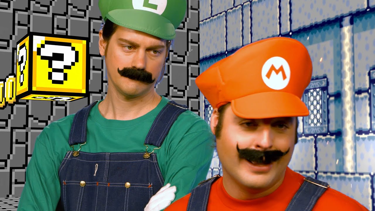 LUIGI HATES MARIO (ft. Trevor Moore from The Whitest Kids U' Know)