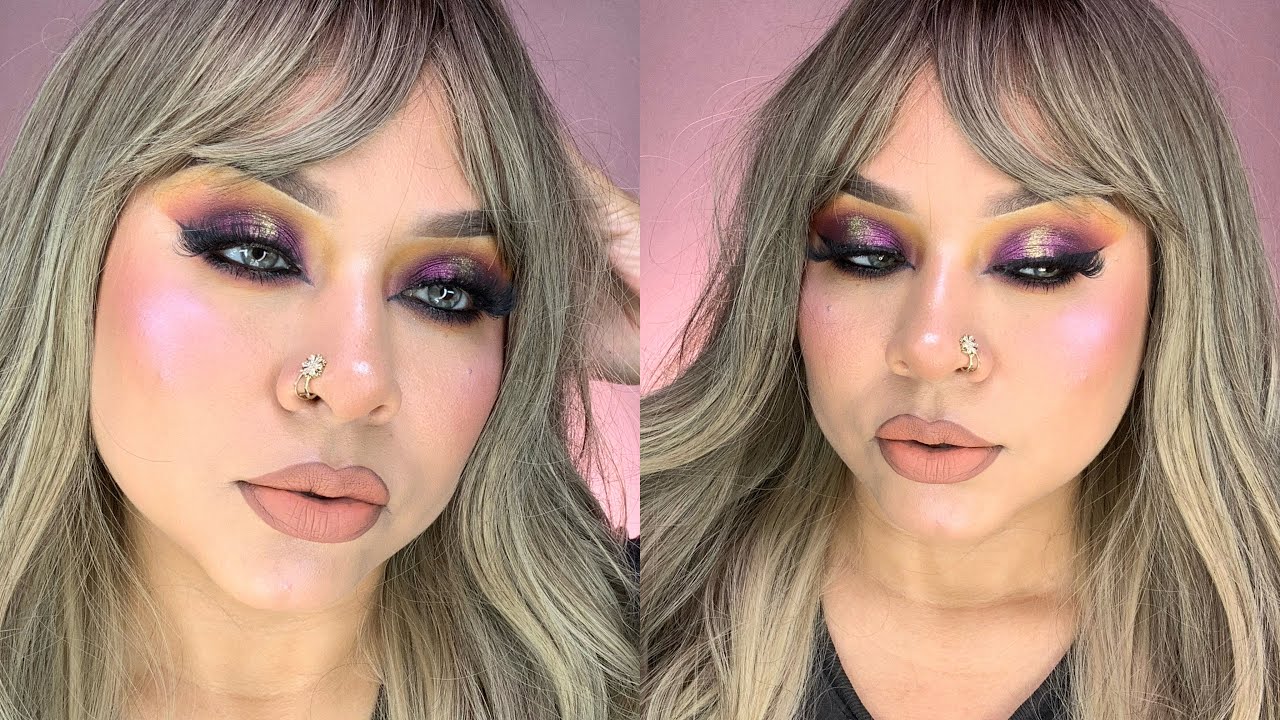  MAQUILLAJE CÁLIDO DRAMATICO… LOOK DE NOCHE