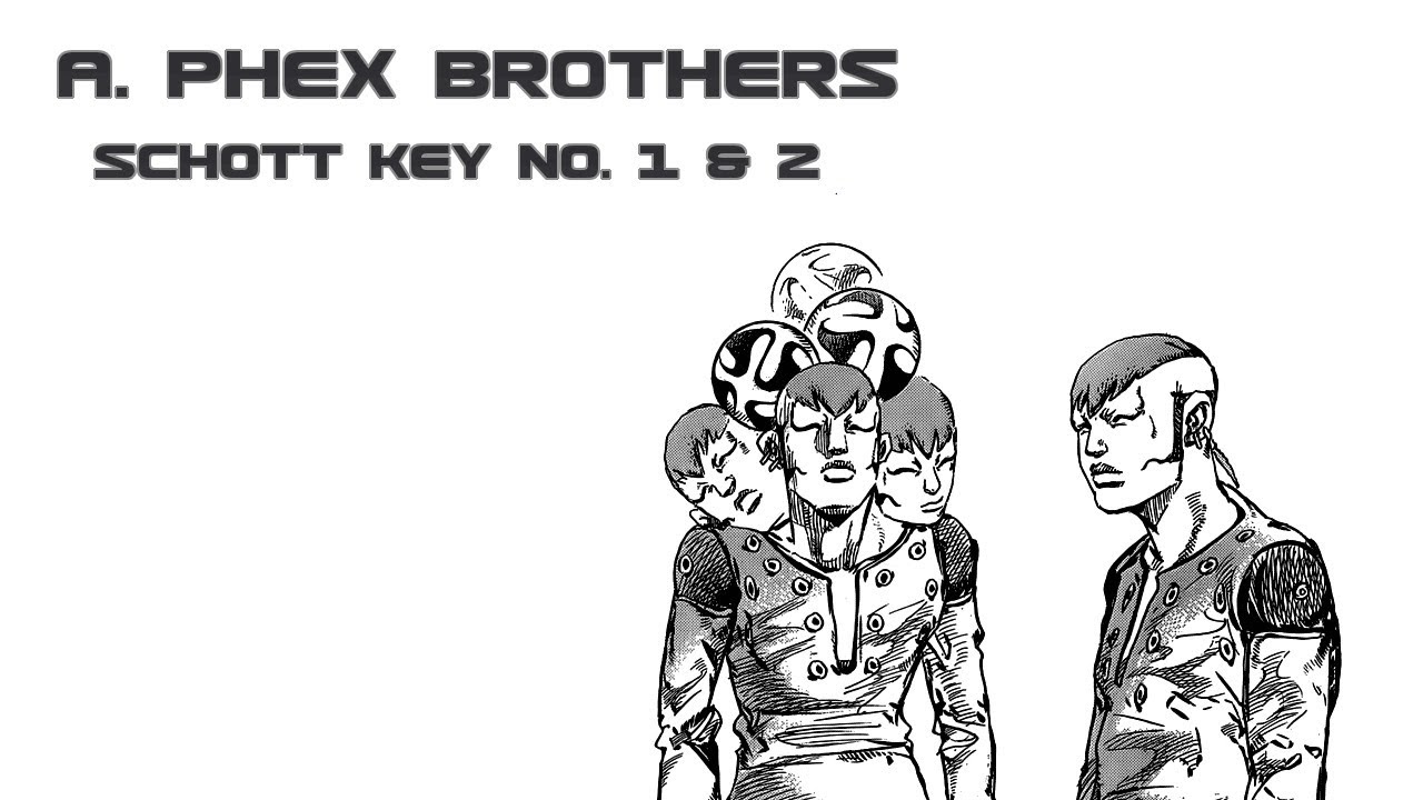 A. Phex Brothers - Schott Key No.1 & 2 (JJBA Musical Leitmotif)