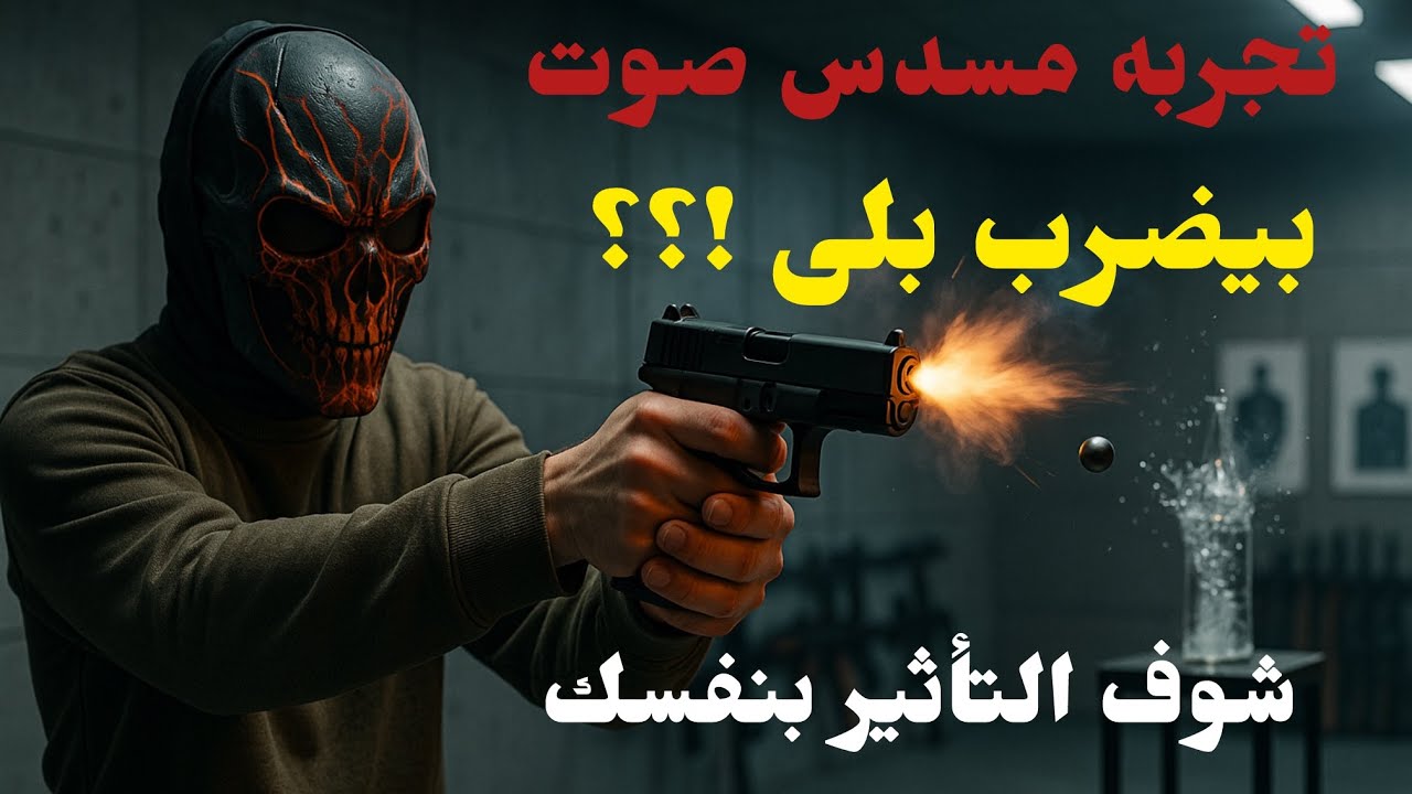 مسدسات صوت بتضرب بلي؟! 😱 تجربة واقعية ومدى الطلقة الحقيقي !