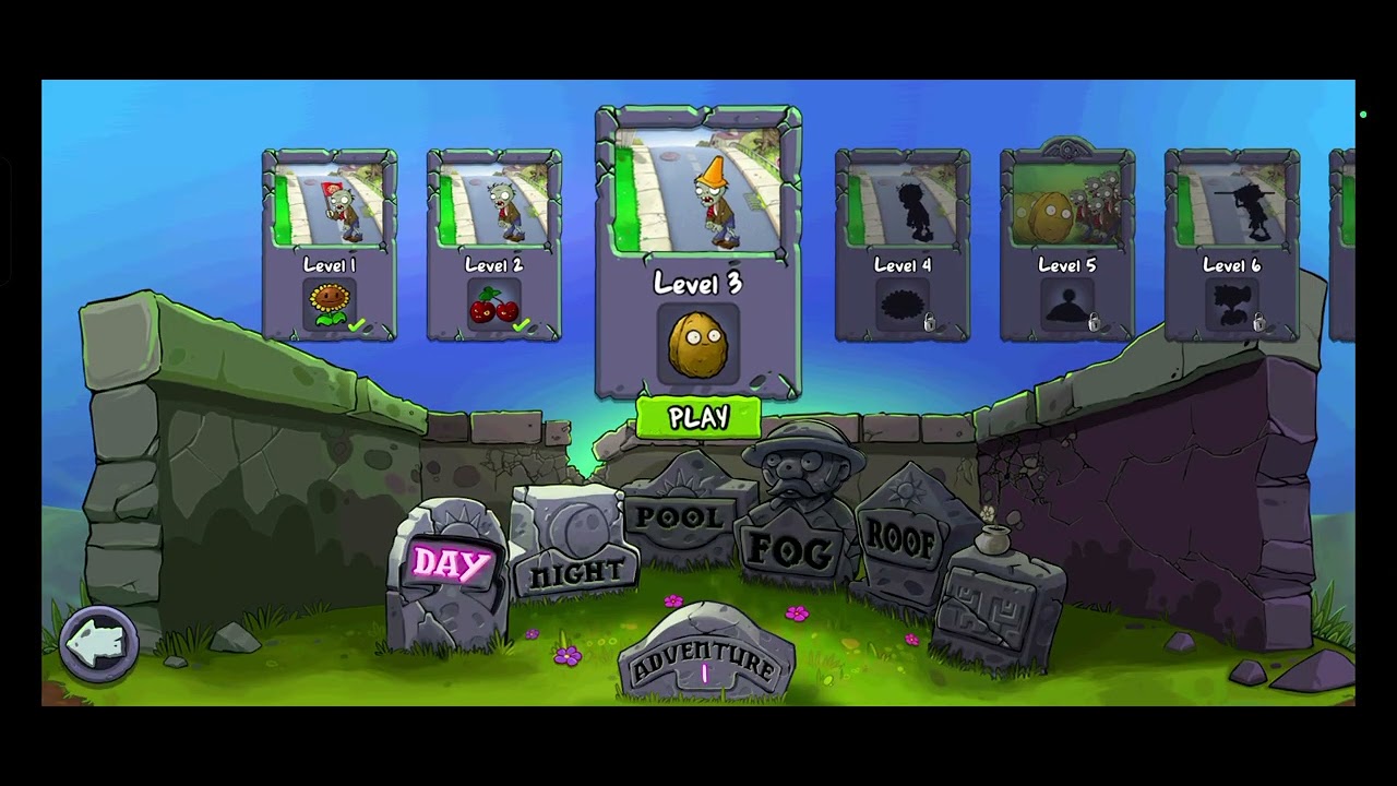 Playing PvZ for 1st time 