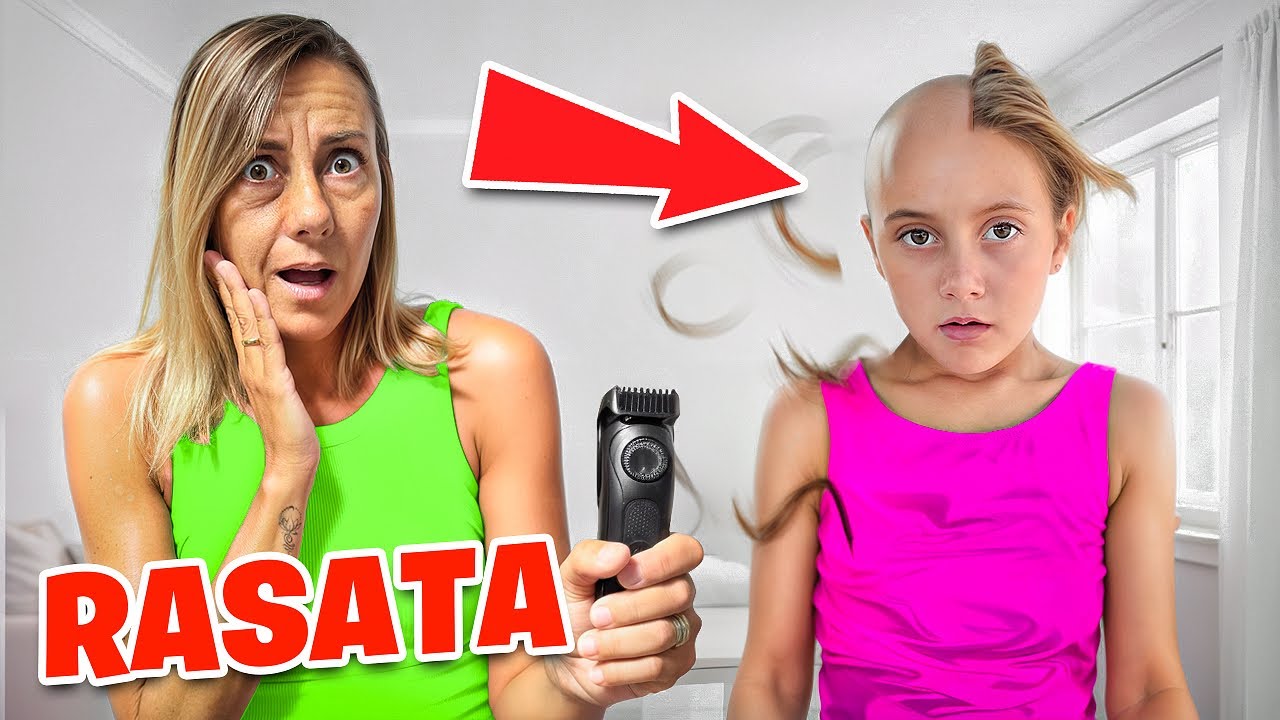 DISASTRO! MAMMA CLAUDIA TAGLIA I CAPELLI A NOEMI CAVALERI DA VERA GINNASTA!