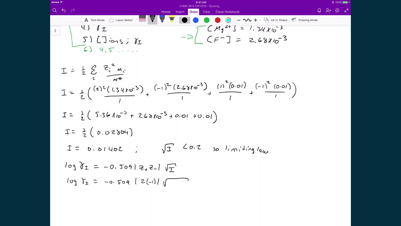 Lecture 12 (4 of 5) - Salting In Example