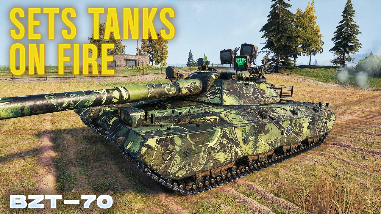 BZT-70 8,5K Damage & 2 Fires