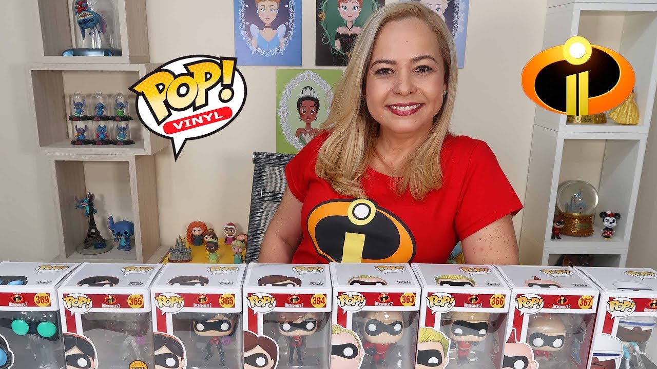 COLEÇÃO OS INCRÍVEIS 2 / FUNKO POP