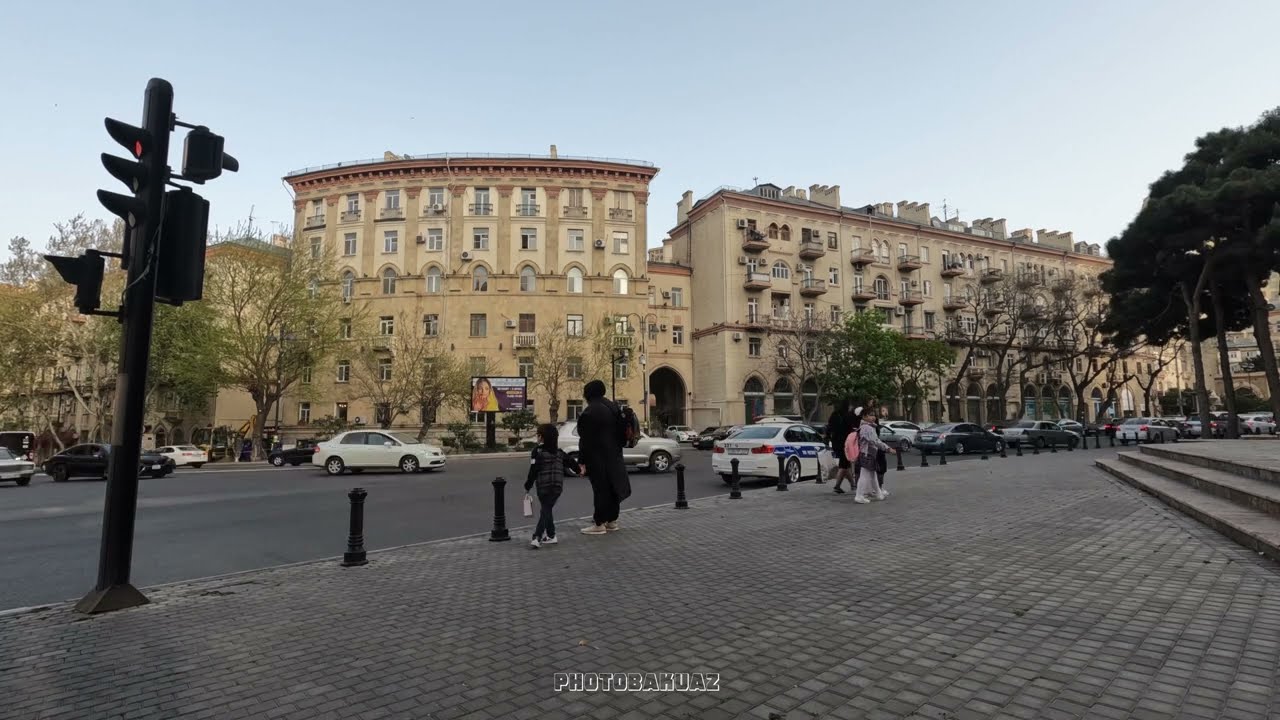 [4K] Izmir Park, Baku / Time lapse/ April, 2022