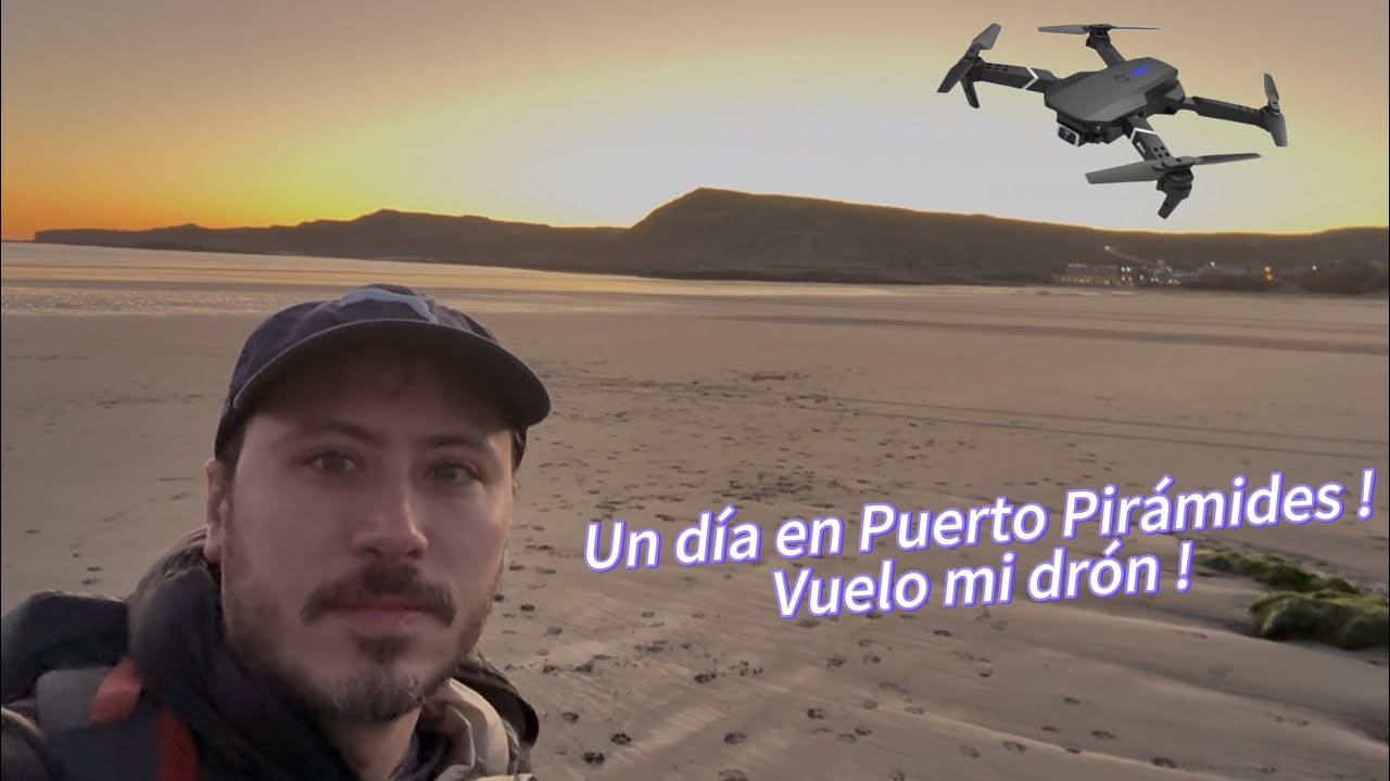 Puerto Pirámides. Chubut. Patagonia Argentina. Recorrido y vuelo en dron. 