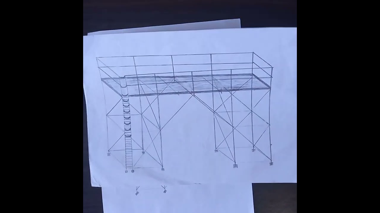 Como desenhar Andaimes