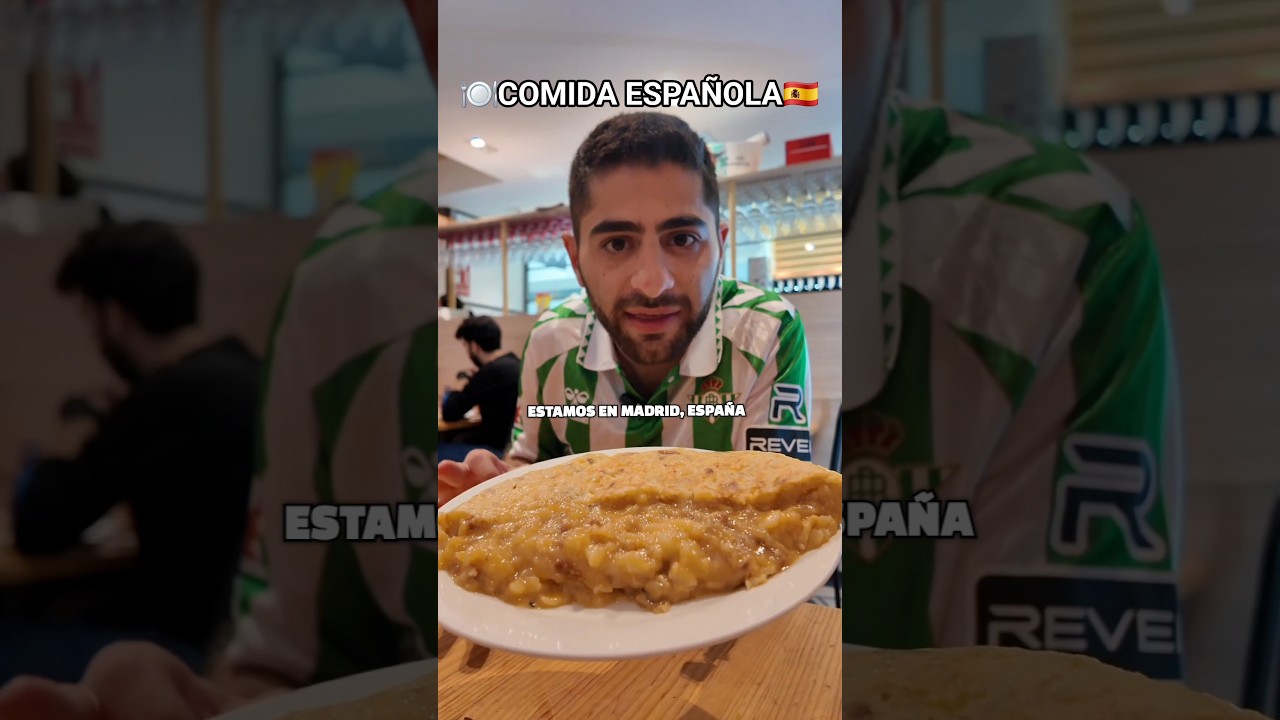 Probamos Comida Espa&ntilde;ola 🇪🇸🍽 📍Casa Dani #sisomosgemelos #espa&ntilde;a #comidaespa&ntilde;ola #madrid #espa&ntilde;ol