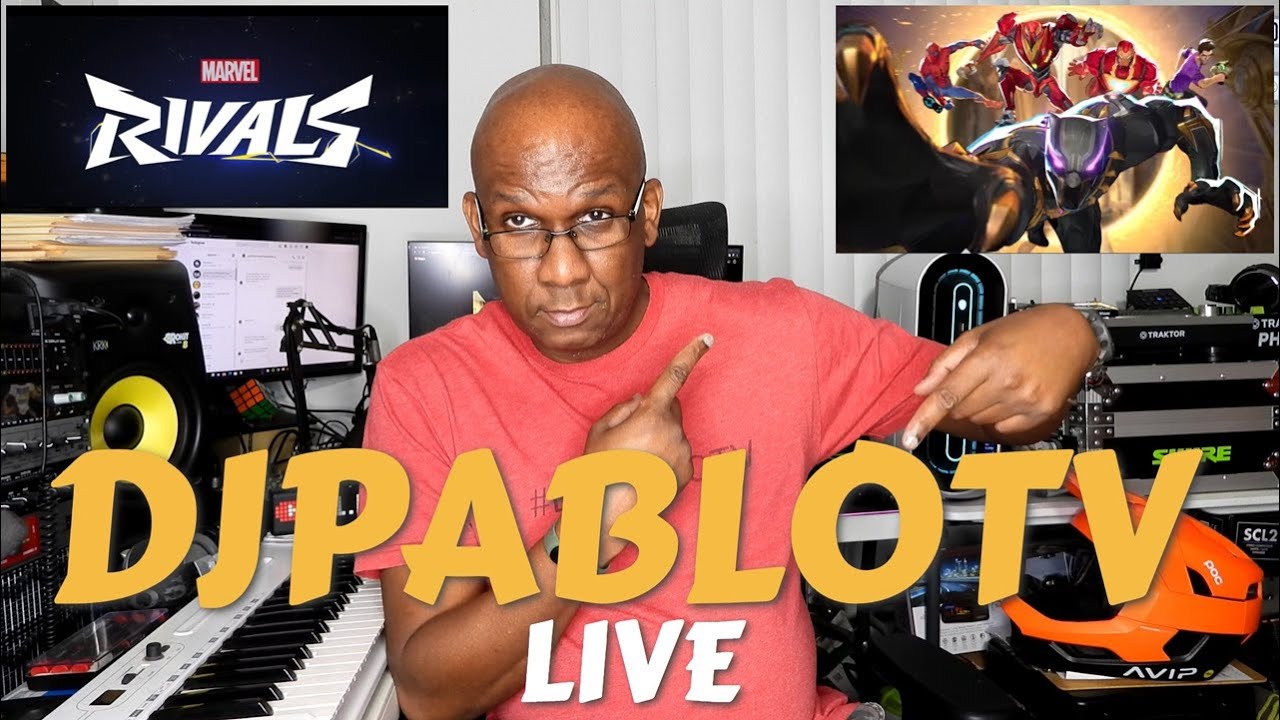 DJPABLOTV Live - Marvel Rivals Gameplay (Night Stream)