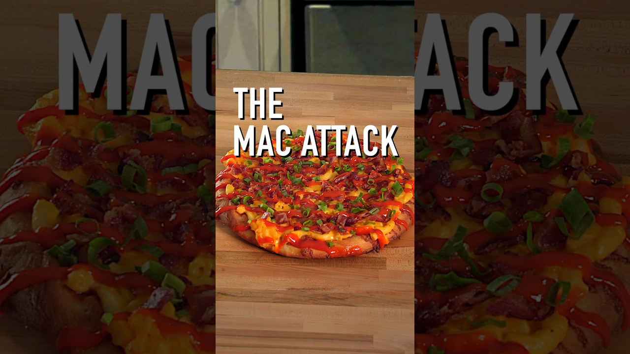 The Mac Attack Pizza 🍕 #shorts