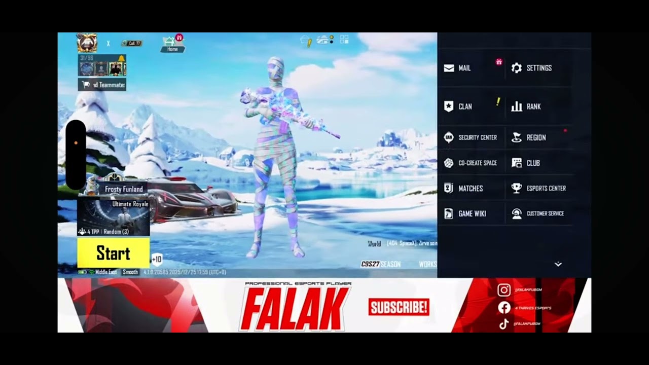 4T Falak reveal sensitivity and control code #ic #4t #4tfalak #pubgmobile 