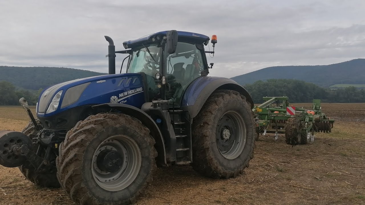 New holland t7 315 /amazone cenius 4003 2TX Super Zapravovanie hnoja