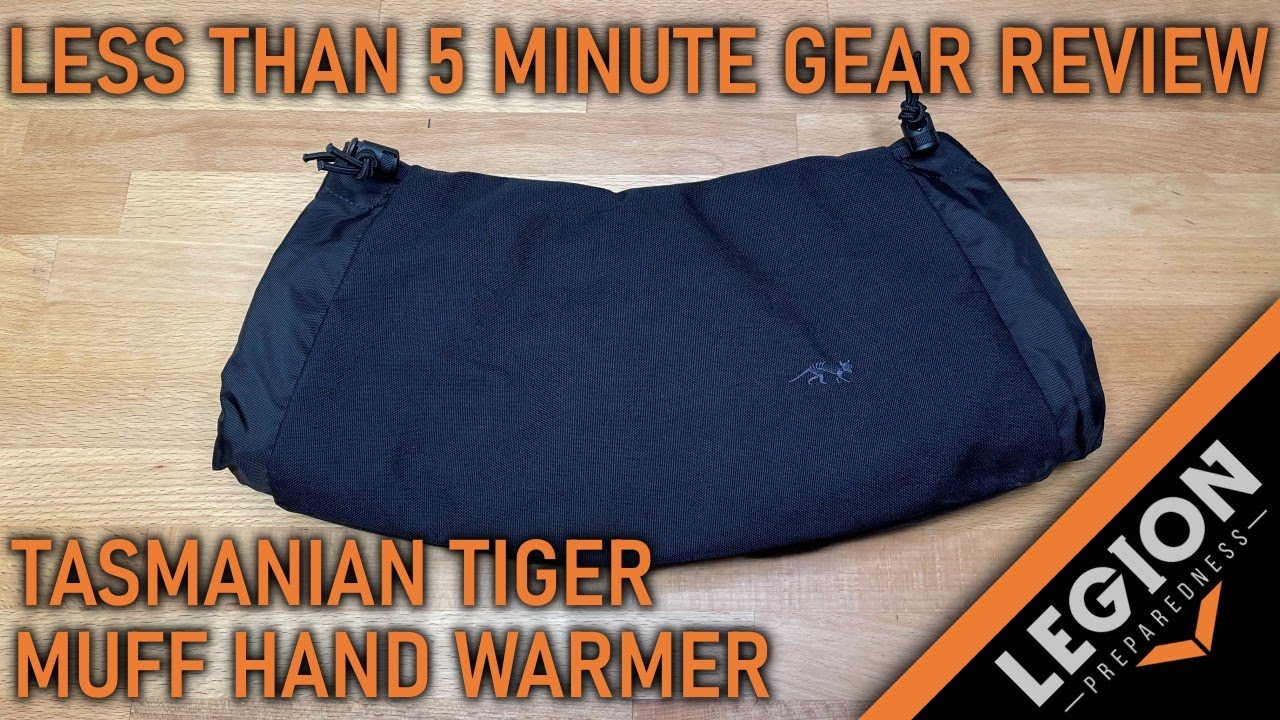 Tasmanian Tiger Muff Hand Warmer - Less Than 5 Minute Gear Review