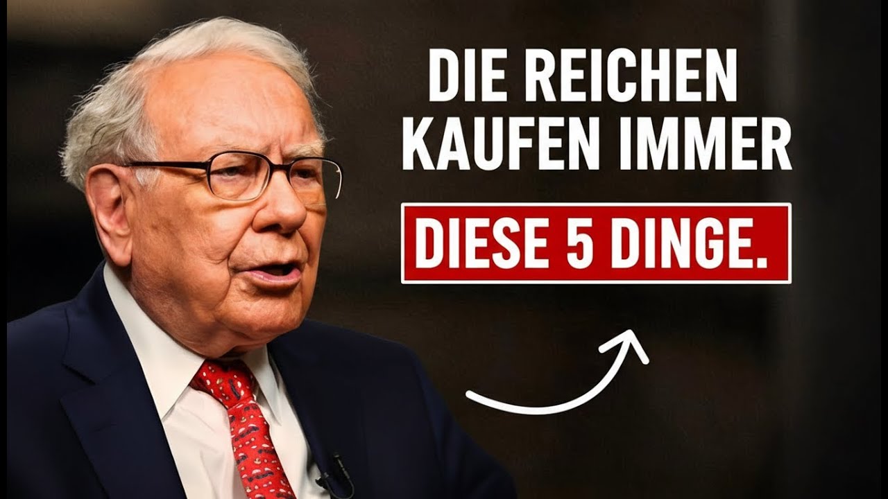 Warren Buffett: Die Reichen kaufen diese 5 Dinge (Die Meisten tun es nie)