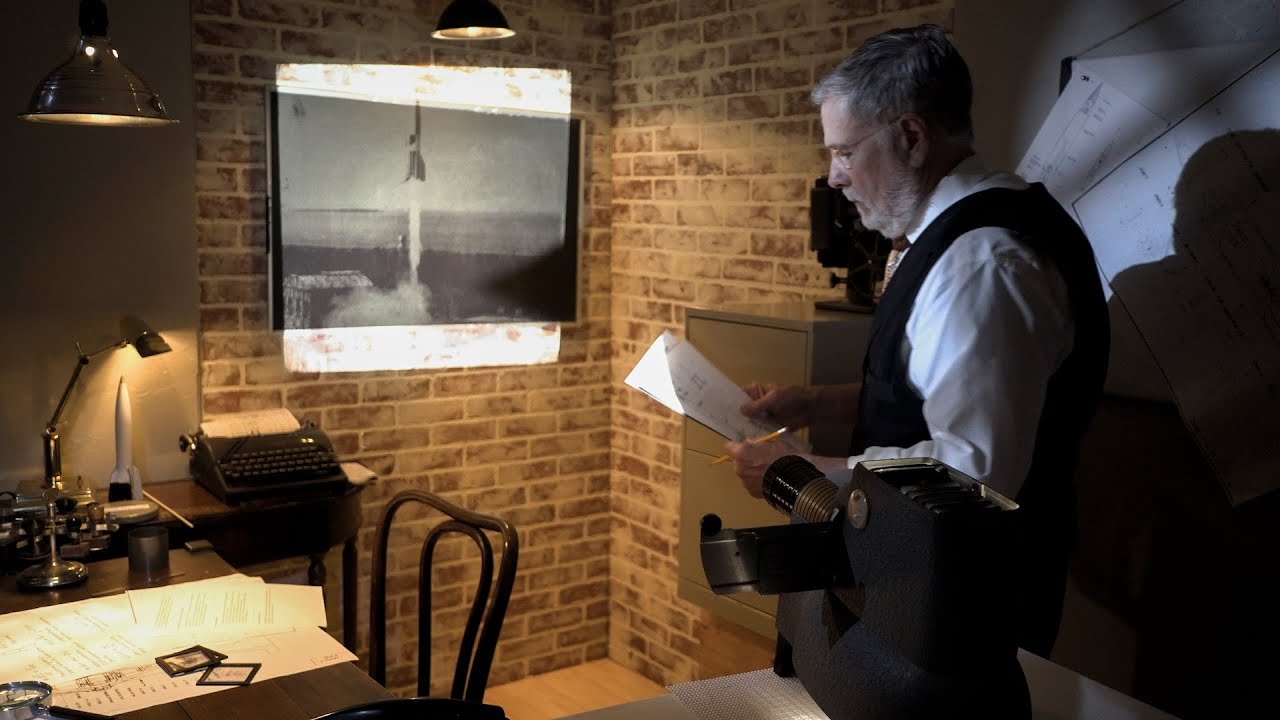 ASMR White Sands rocket scientist analyses captured WWII German footage and plans seeking answers.