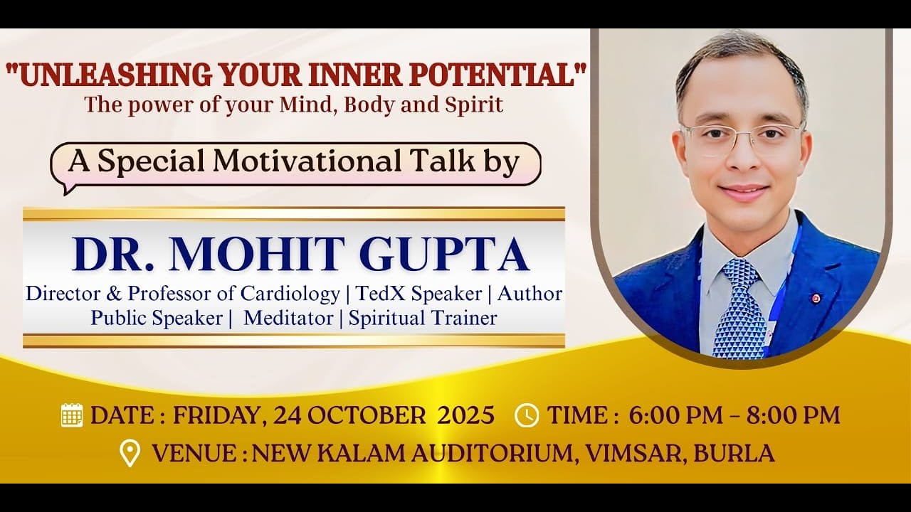 Unleashing Your Inner Potential | Motivational Talk by Dr. Mohit Gupta