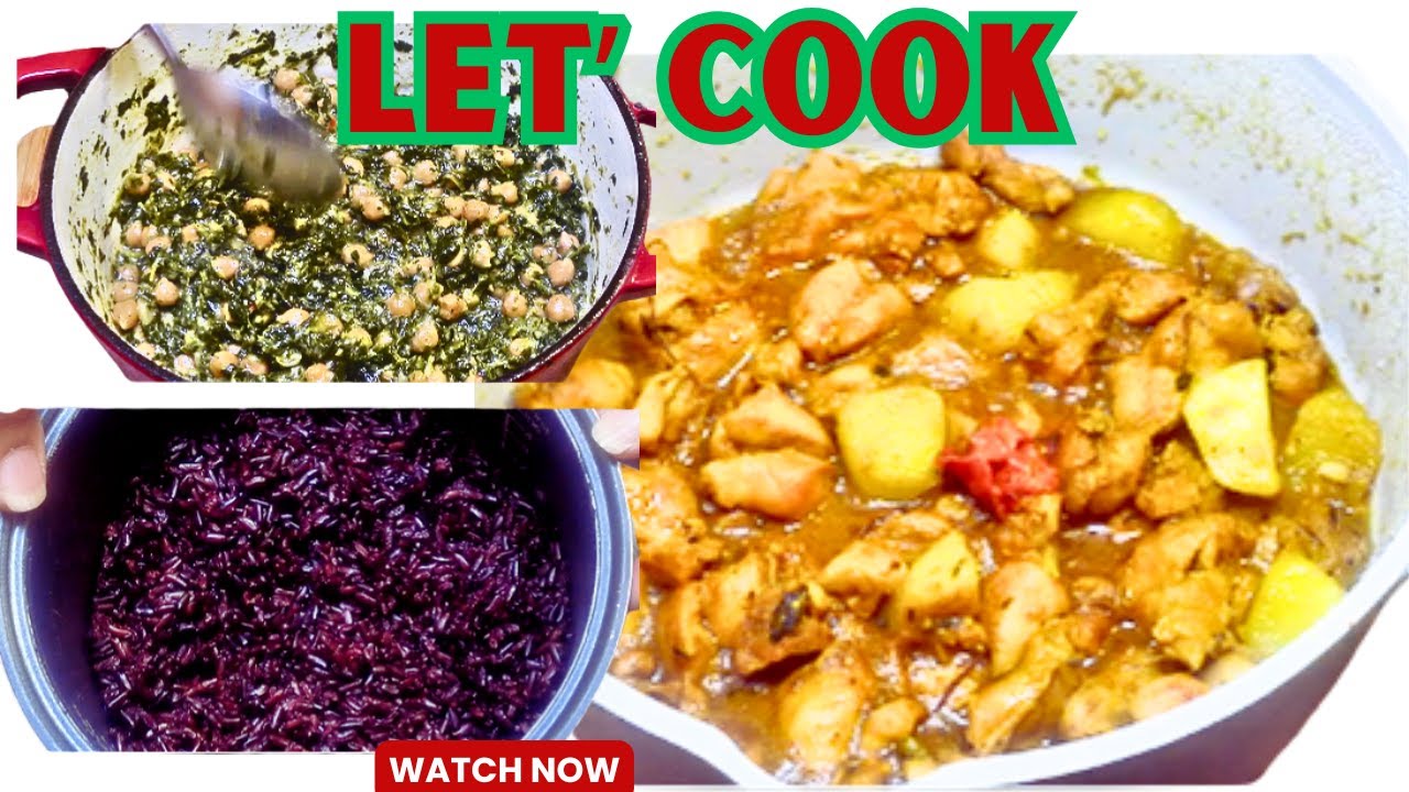Try this today: Jamaican chicken curry, European-style chickpeas, and black rice.  thank me later!