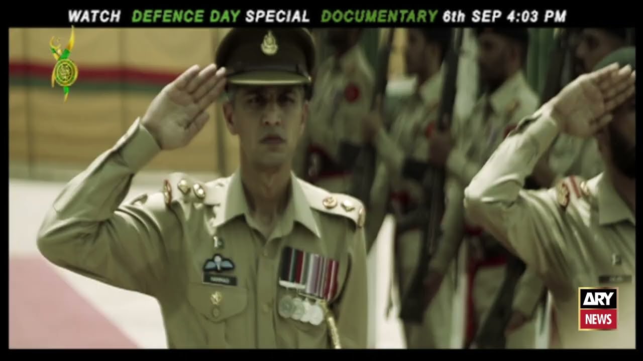 Watch Defence Day Special Documentary on 6th Sep at 4: 03 PM on ARY News