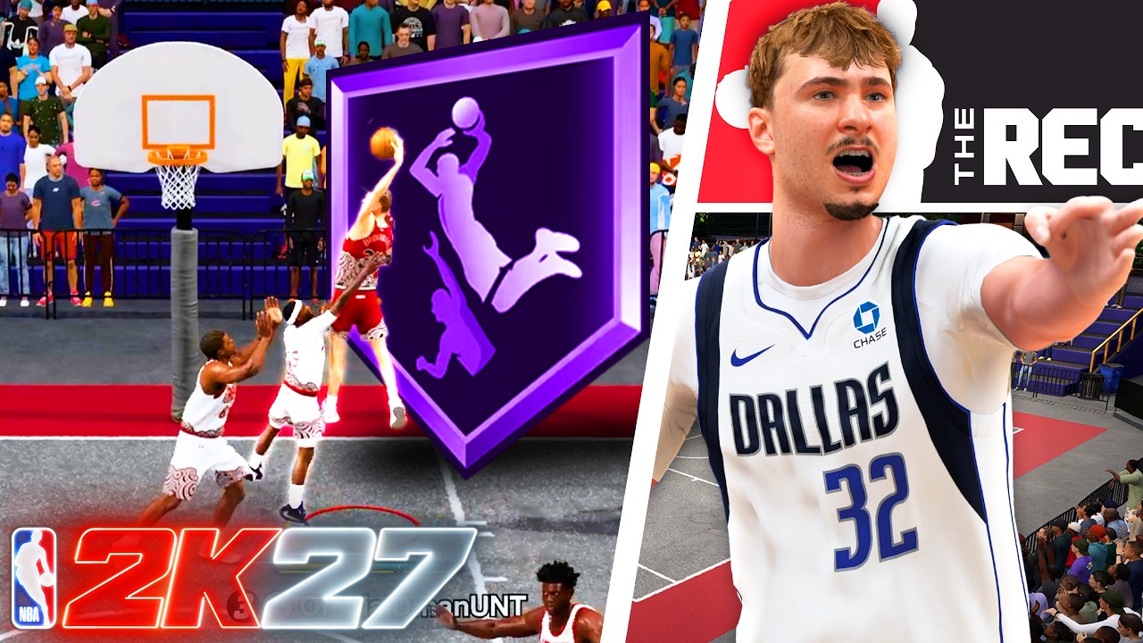 This 6'8 Cooper Flagg SLASHER Build is UNSTOPPABLE in The Rec on NBA 2K27