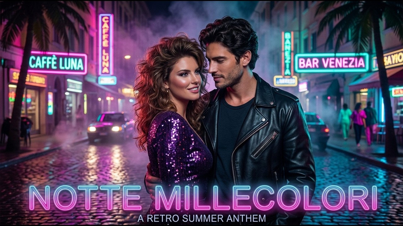 Notte Millecolori (synthwave, 80s)