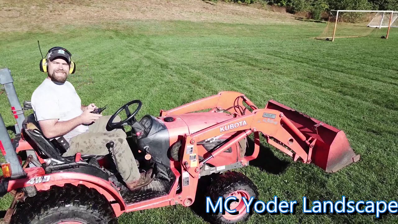 Scag Cheetah and Kubota B2620 in action