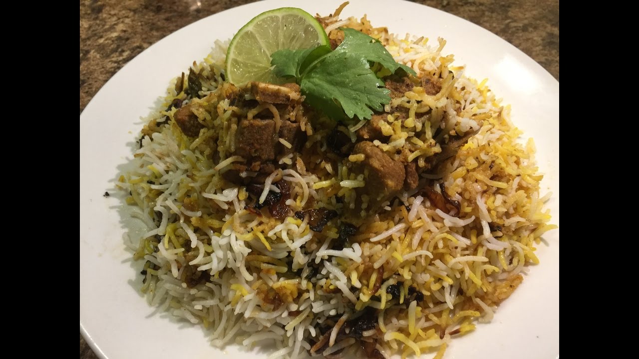 Mutton Biryani/ Goat biryani