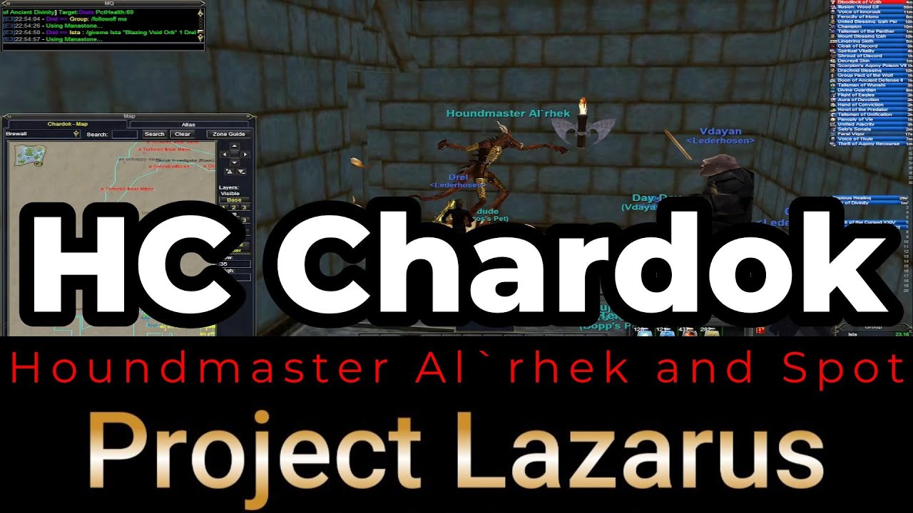 Houndmaster Al`rhek & Spot | HC Chardok (Project Lazarus EQ)