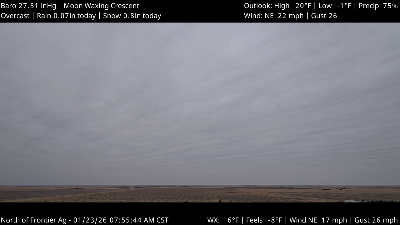 Timelapse - Quinter North - 01/23/2026