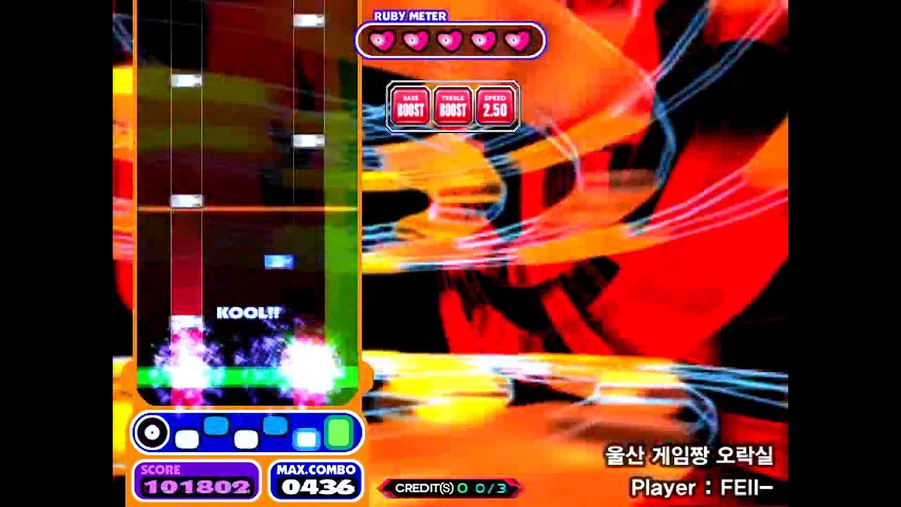 [EZ2AC : EC] Ruby mix - (12) Fire Storm [HD]
